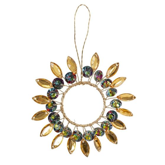 Изделие декоративное с подвесом, L11 W11 H1 см