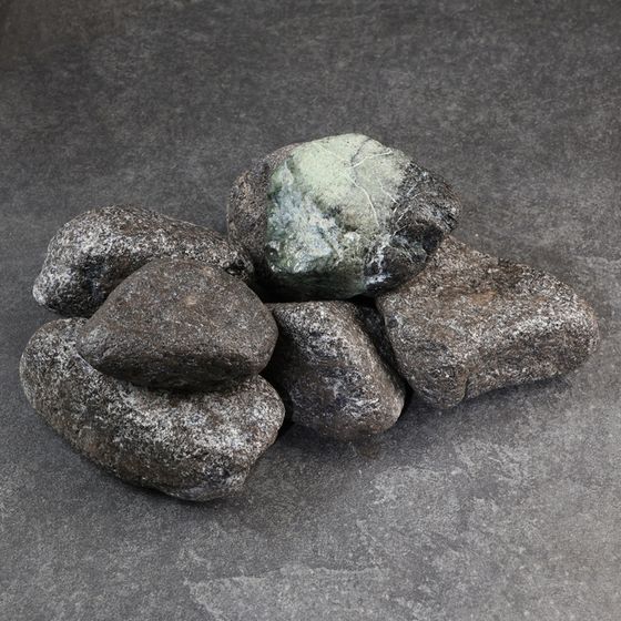 Камень для бани &quot;Хромит&quot; галтованный 20 кг