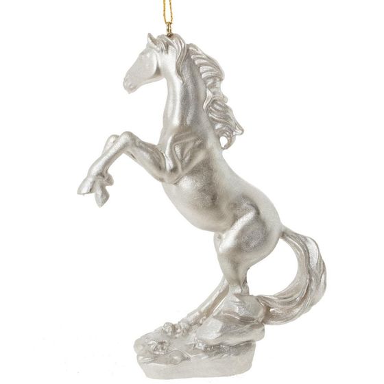 Фигурка декоративная подвесная &quot;Лошадь&quot;, L9 W4,5 H12,5 см, 2в.
