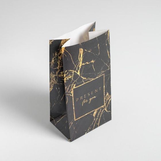 !09 Пакет подарочный без ручек (набор 4 штуки) Present for you, 10 × 19.5 × 7 см.