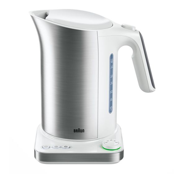 Чайник электрический Braun WK5115WH 1.7л 3000Вт белый