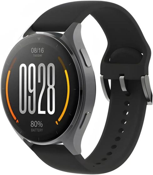 Смарт-часы Xiaomi Watch 2 1.43&quot; 140-220мм черный (BHR8035GL)