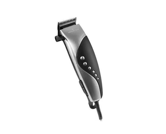 Машинка для стрижки MercuryHaus MC-6980 насадки: 4шт сеть черный/серый