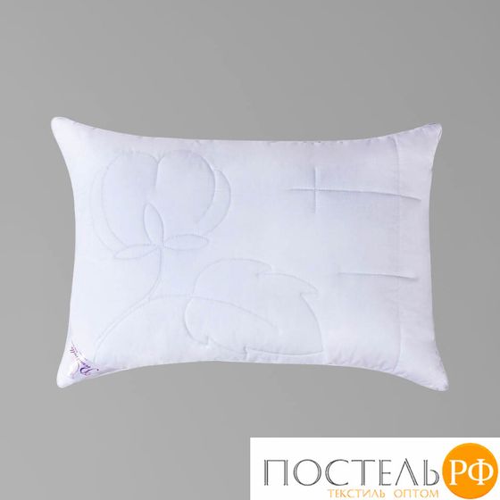 111560202 Подушка Cotton с волокном хлопка 68*68 белый