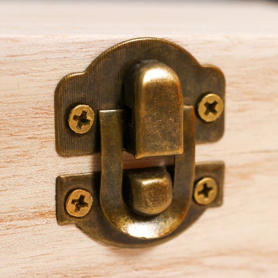 !09 Шкатулка для росписи дерево «Прямоугольная», для творчества, декора, 5.5×10×6 см