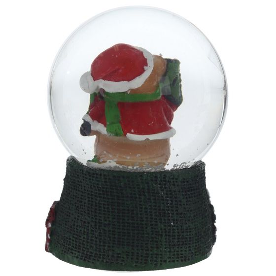 Фигурка декор в стекл шаре &quot;Дед Мороз/Снеговик/Мишка&quot;, D 4.5 см, L4,5 W4,5 H6 см, 4в.