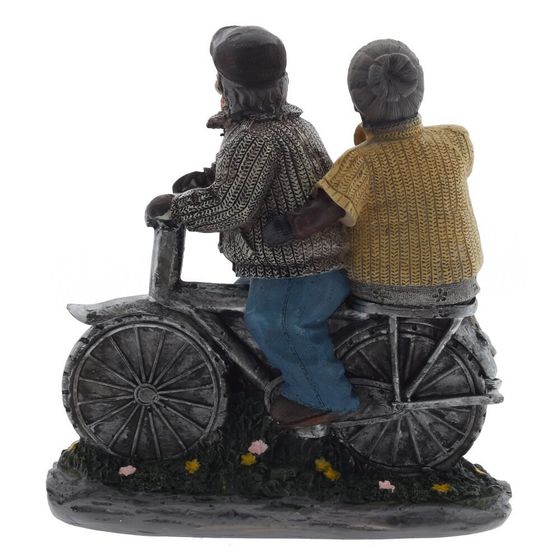 Фигурка декоративная "Бабушка с дедушкой", L17 W7,5 H18,5 см, 2в.