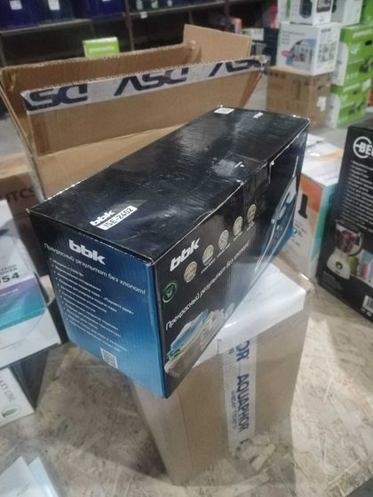 УЦЕНКА-Утюг BBK ISE-2402 2400Вт синий-(после ремонта, упаковка надорвана)