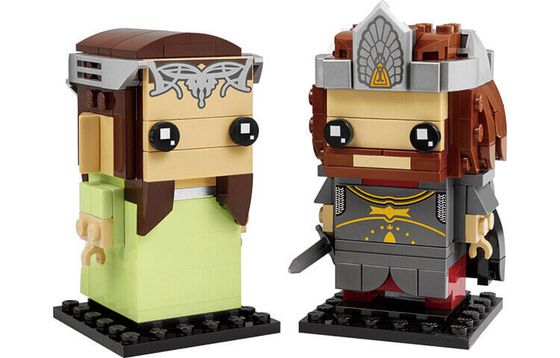 LEGO Aragorn &amp; Arwen Building Blocks 40632