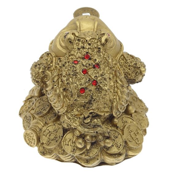 Фигурка декоративная &quot;Лягушка денежная&quot;, L10,5 W9 H7,5 см