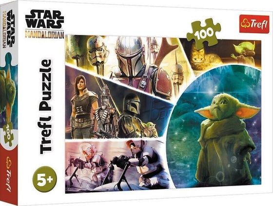 Trefl Puzzle 100 el. Baby Yoda Star Wars