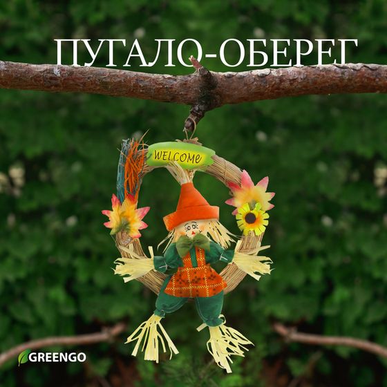 Пугало-оберег, для садового дома, МИКС, Greengo