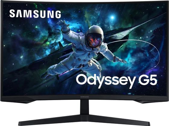 Монитор 32&quot; Samsung Odyssey G5 S32CG550EI черный VA 2560x1440 165Гц (LS32CG550EIXCI)
