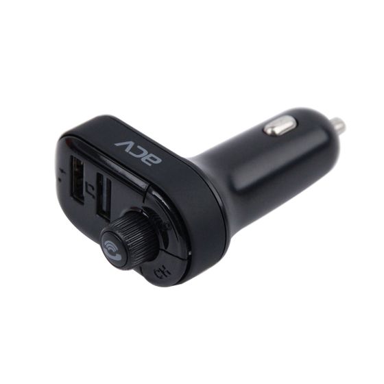 Автомобильный FM-модулятор ACV FMT-118B черный BT USB (37399)