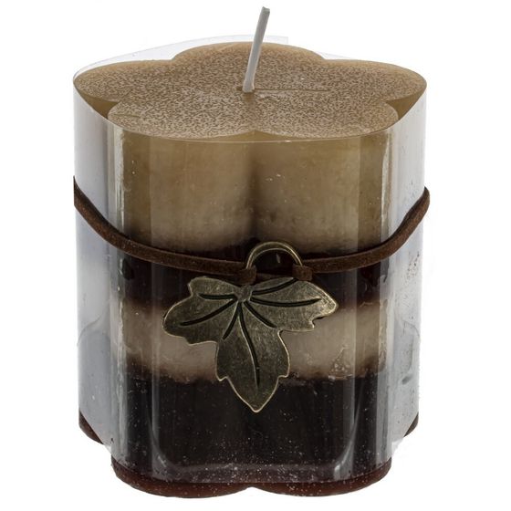 Свеча ароматическая, D 7 см, L7 W7 H7 см, 4в.