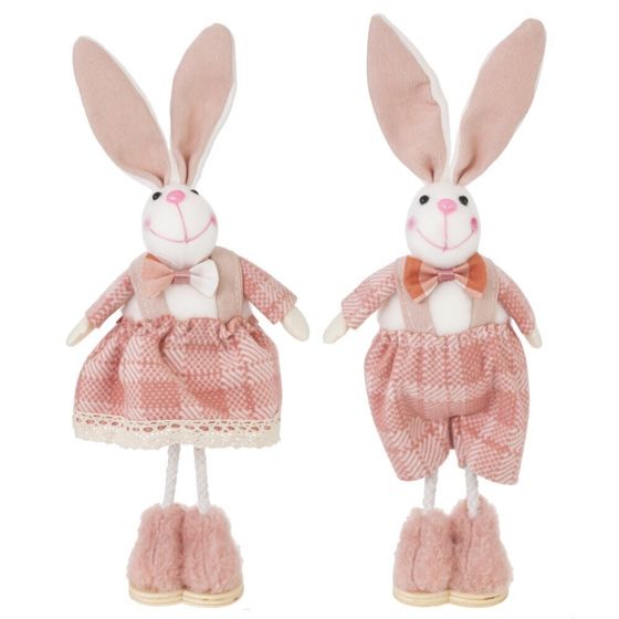 Фигурка декоративная &quot;Заяц&quot;, L7 W6 H26 см, 2в.