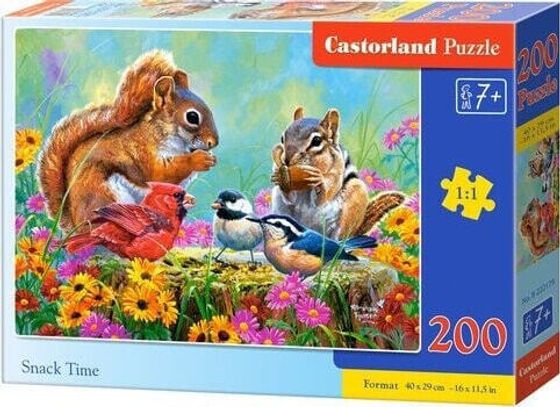 Castorland Puzzle 200 Snack Time CASTOR