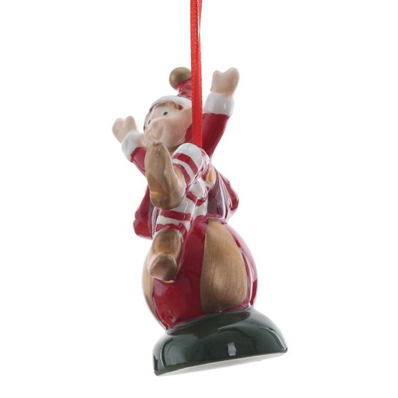 Изделие декоративное подвесное &quot;Мальчик/Девочка&quot;, L8 W5 H13 см, 2в.