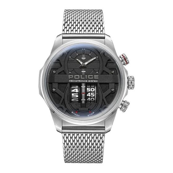 POLICE Rotorcrom SS Mesh Rotor watch