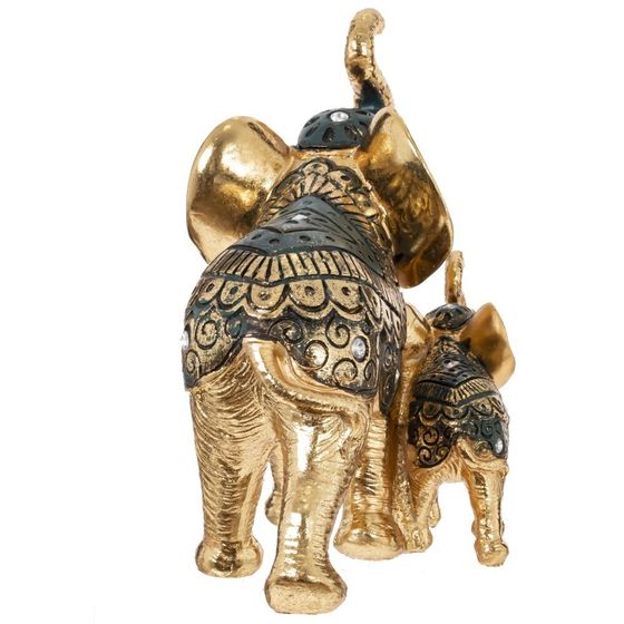 Фигурка декоративная "Слоны", L19 W12 H17 см