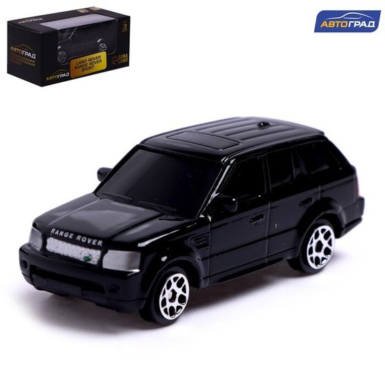 Машина металлическая LAND ROVER RANGE ROVER SPORT, 1:64, цвет чёрный