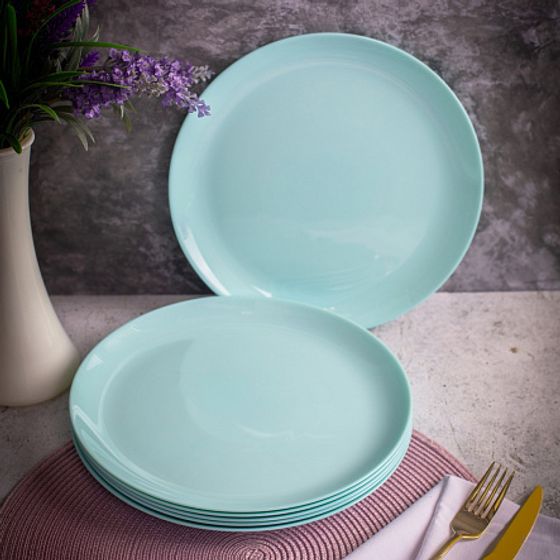 Тарелка обеденная ДИВАЛИ ЛАЙТ ТЮРКУАЗ 25см