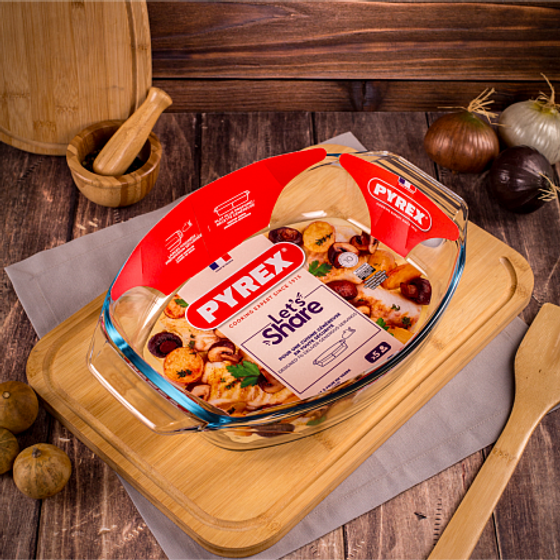 Блюдо Pyrex Irresistible 35х24см овальное