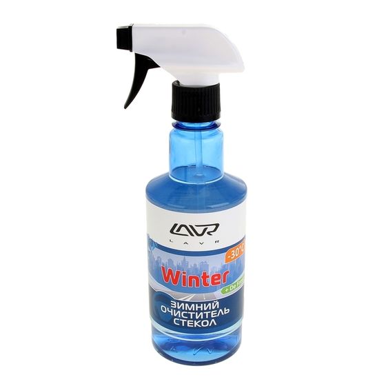 Очиститель стекол LAVR Glass Cleaner Anti Ice -30 С, зимний, триггер, 500 мл Ln1301