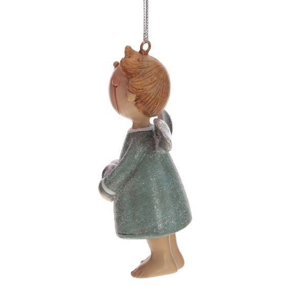 Изделие декоративное подвесное &quot;Ангел&quot;, L6 W4 H10 см, 2в.