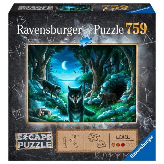 RAVENSBURGER The Wolf Pack Escape Room Puzzle 795 pieces