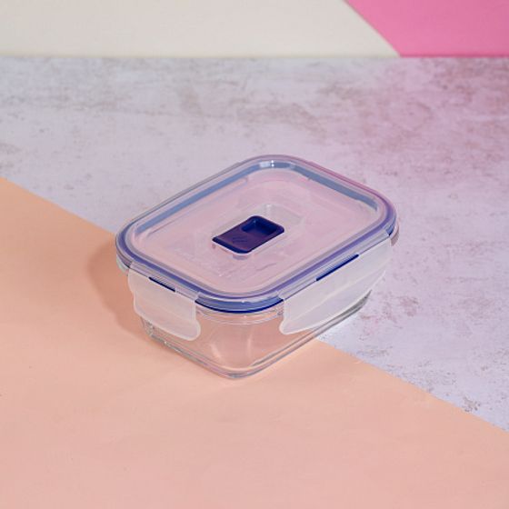 Контейнер стеклянный PUREBOX ACTIVE прямоугольный 380мл