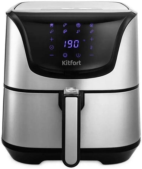 Аэрогриль Kitfort КТ-2232 4,9л 1700Вт серебристый/черный