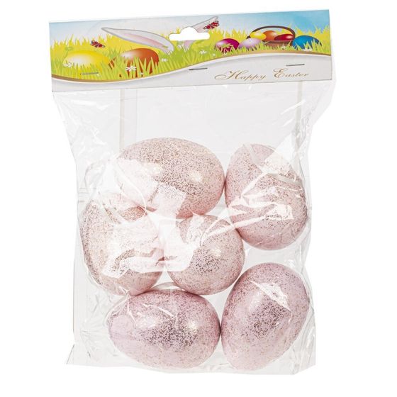 Набор из 6-ти изделий декоративных подвесных &quot;Яйцо&quot; (5,5*8), L20 W5 H25 см