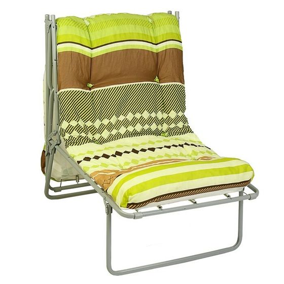 Раскладушка-кресло &quot;Лира&quot;, 195 × 65 × 39,5 см, максимальная нагрузка 120 кг