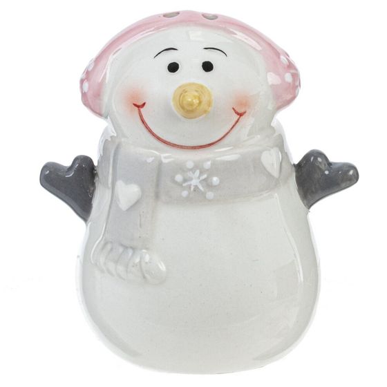 Набор: солонка и перечница &quot;Снеговики&quot;, L6 W5 H7,5 см