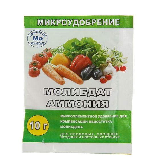 Микроудобрение &quot;Молибдат аммония&quot;, Green Land, 10 г