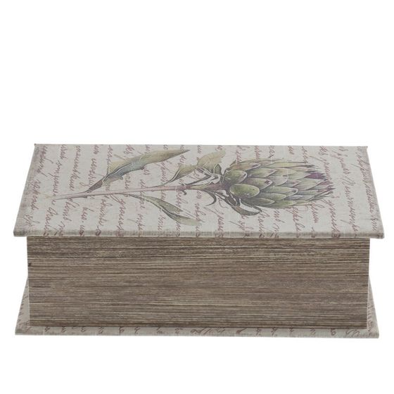 Шкатулка-книга, L15,5 W6,5 H22 см