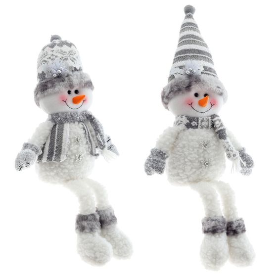 Снеговик, L30 W14 H74 см (полка 32 см.), 2в.