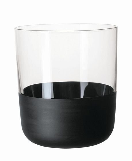 Двойные старомодные бокалы Villeroy Boch Manufacture Rock Blanc, набор из 4 шт.