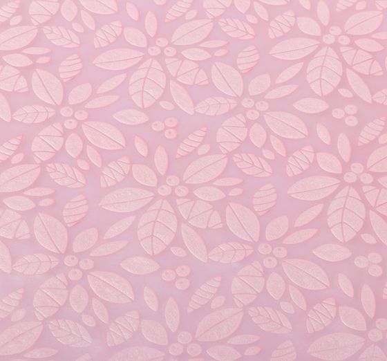 !09 Фетр для упаковки и поделок, &quot;Ромашка&quot; 50 см.x 1,5 м., фактурный, однотонный,  цвет розовый