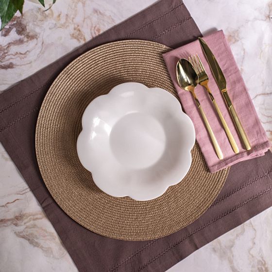 Набор столовый FLORE OPAL&amp;BLACK 18предметов