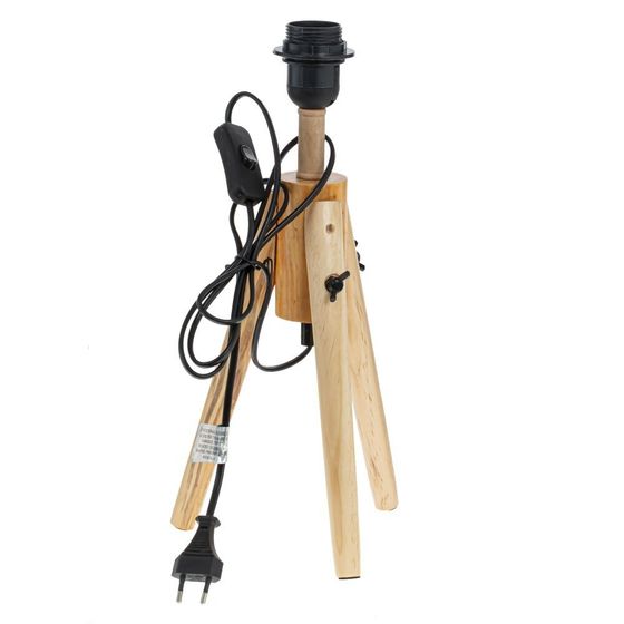 Светильник, L24 W24 H47 см, Е27, шнур 1,6 м