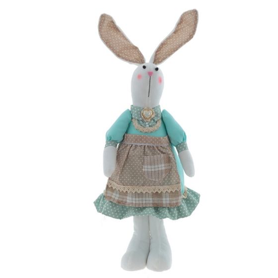 Игрушка набивная &quot;Заяц/Зайка&quot;, L17 W12 H59/46 см, 2в.