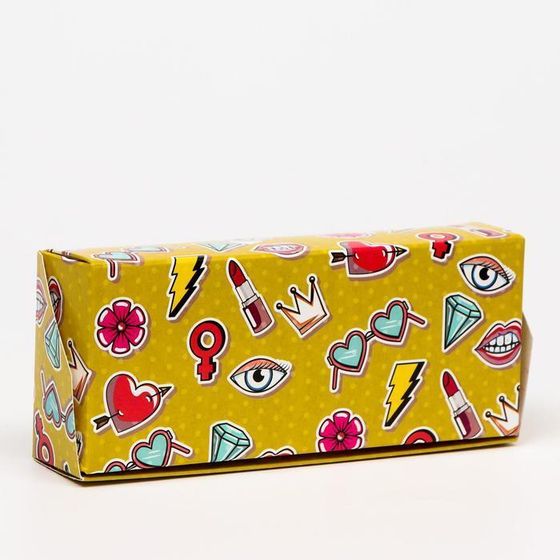 !09 Коробка складная (набор 5 штук) "For You"," 17 х 7 х 4 см.