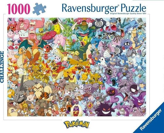 Ravensburger Puzzle 1000 Challenge. Pokemon