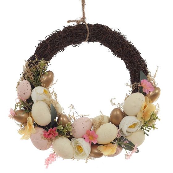 Изделие декоративное &quot;Венок пасхальный&quot;, L29 W28 H7 см