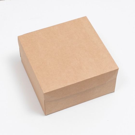 !Коробка складная, крафт, 5 штук, 17 х 9 х 17 см