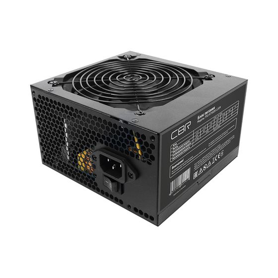 Блок питания 600W ATX CBR PSU-ATX600-12GM черный