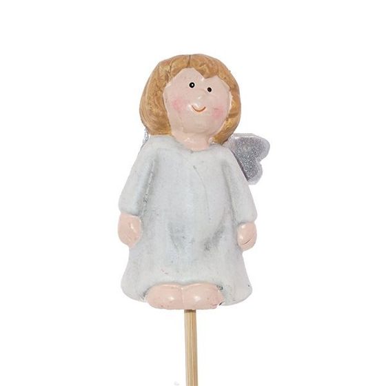 Фигурка декоративная (вставка) &quot;Ангел&quot;, L4,5 W3 H26 см, 4в.
