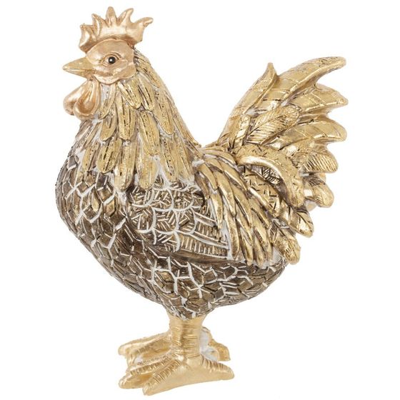 Фигурка декоративная &quot;Петух/Курица&quot;, L7 W13 H16 см, 2в.